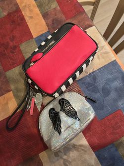 VICTORIA'S SECRET clutch purse and Make-up purse see description