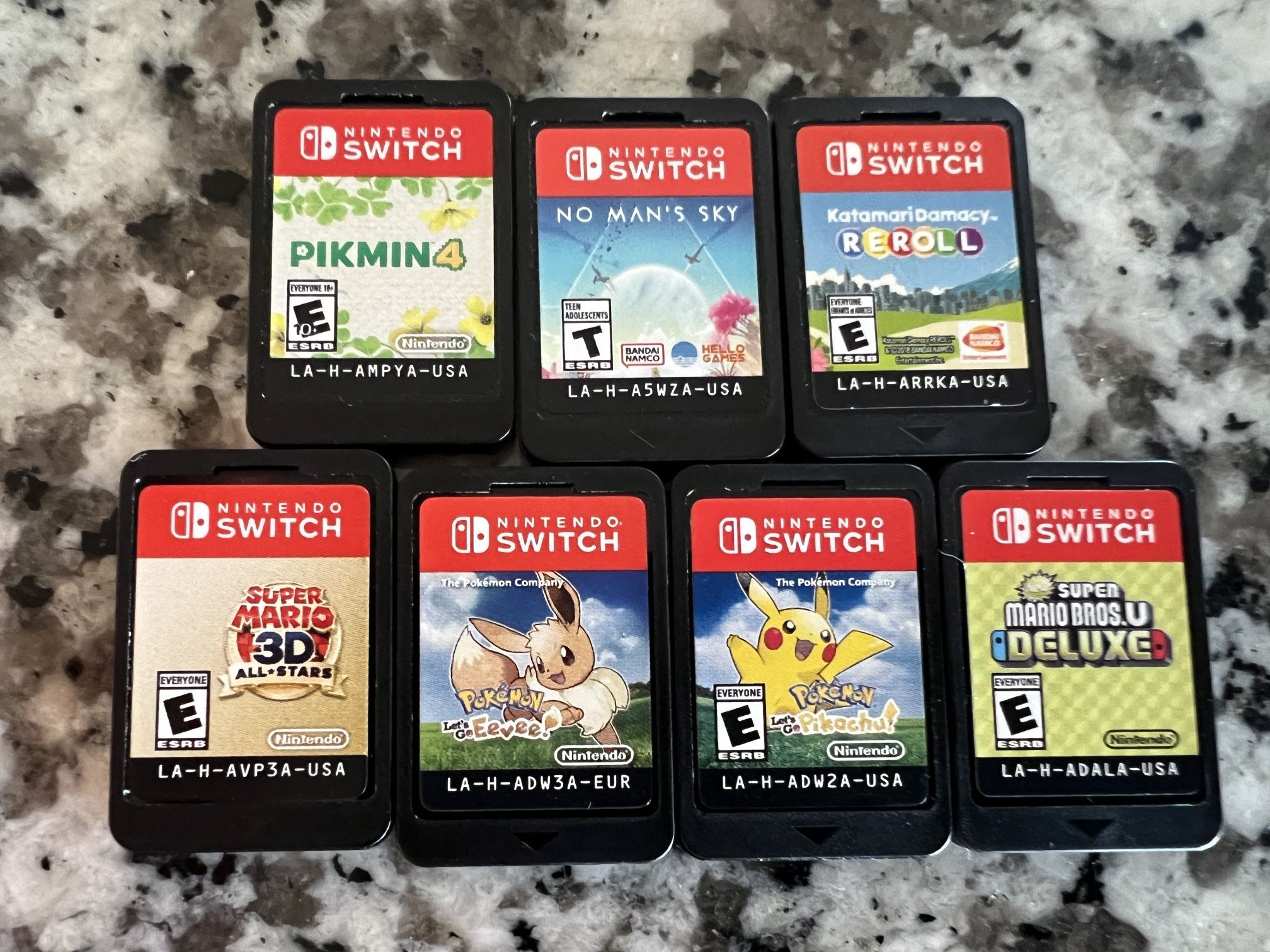 No Man’s Sky Pikmin 4 Super Mario 3D All Stars Pokemon Pikachu & Eevee Mario Deluxe Nintendo Switch