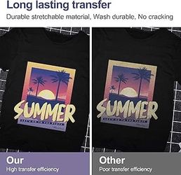 T-shirt Transfer Paper Dark 8.5”*11”