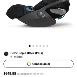 CYBEX cloud T + platinum  car with base