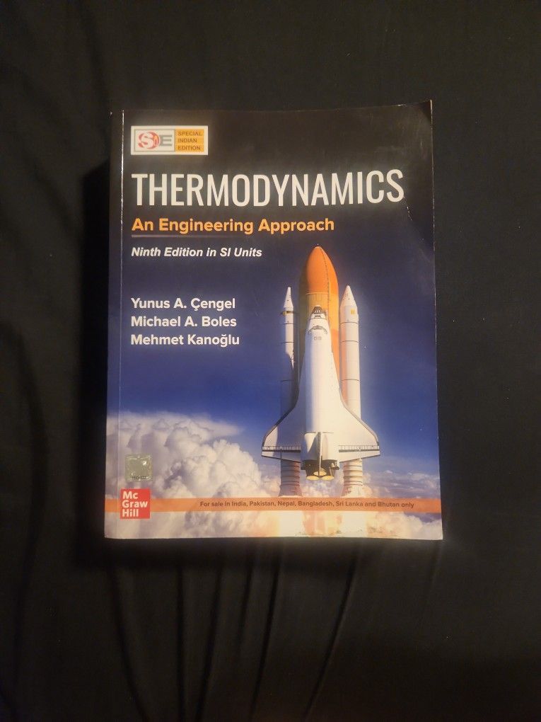 Thermodynamics An Engineering Approach: Ninth Edition In SI Units