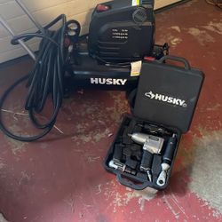 Huskey 8G 150psi Hotdog Air Compressor 