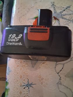 Craftsman  battery  19.2. Used