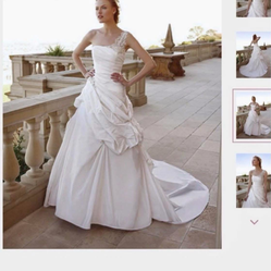 Brand new Casablanca Bridal- Size 12, Wedding Dress