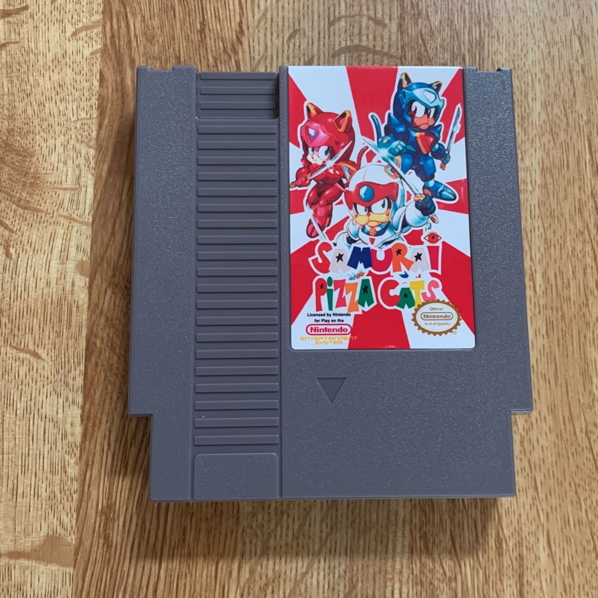 Nintendo NES Samurai Pizza Cats Japanese Games English Translation 