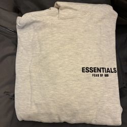 Essentials Hoodies Light Oat All Sizes 