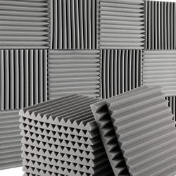 Premium Acoustic Sound Panels – Noise Reduction Foam for Walls & Studios