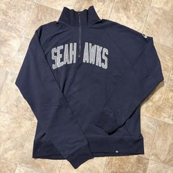 NFL Vintage Seahawks Quarter Zip