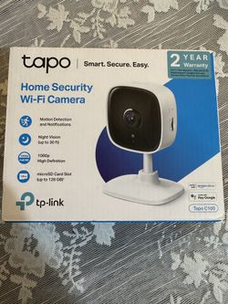 TP-Link Tapo 1080P Indoor Security Camera 