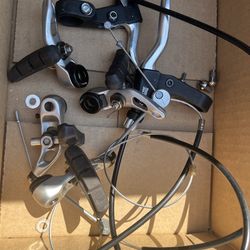 Shimano center pull brakes off 1997 univega mountain bike.