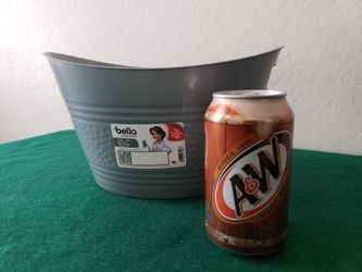 Utility Gallon Bucket Basin Grey Black