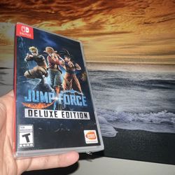 Jump Force Deluxe Edition Brand New Sealed 