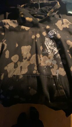 praying hands hoodie size L