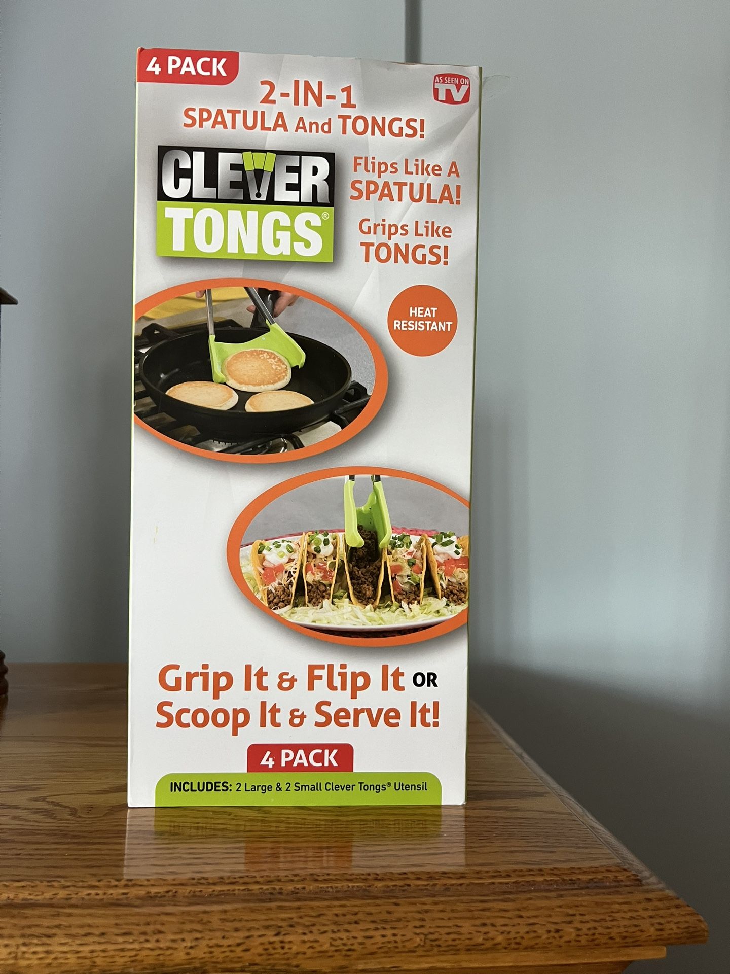 Spatula & Tongs. 2 In 1