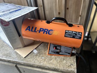 ALL-PRO propane heater 40,000 btu