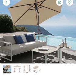 Patio/beach Umbrella/ 9 Ft/7ft