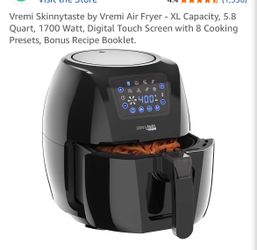 XL size air fryer 5.8qt
