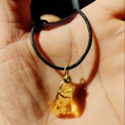 Amber necklace