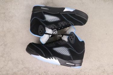 Jordan 5 Retro Black University Blue 2026 Size Men's US 10