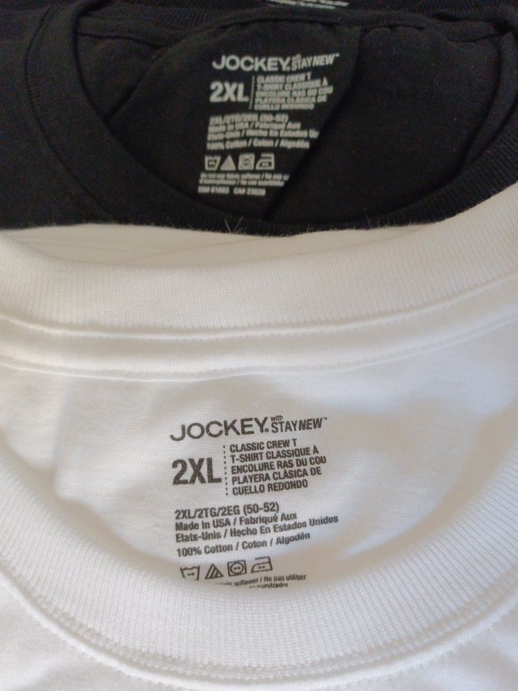 Jockey Shirt-2xl-black -white