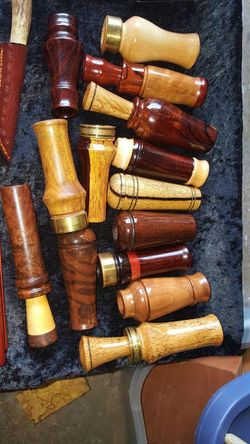Handmade duck calls