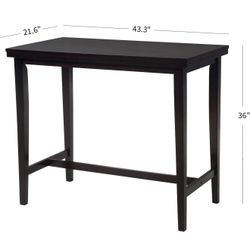 Counter Height Rectangular Table/Desk