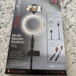 On Air Halo Live Pro LED light