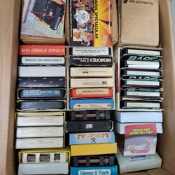 8-track Audio Cassetes