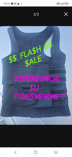 Neoprene Sauna Waist Trainer Vest