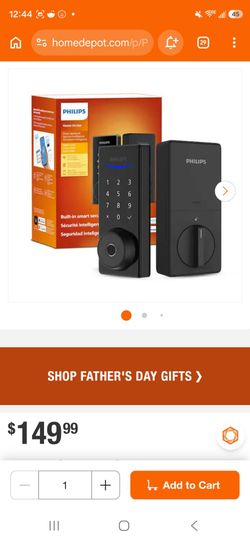 Phillips smart door lock