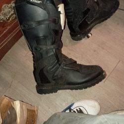 Biker Boots 10/ Half To Size 11