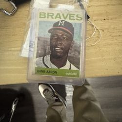 1964 Hank Aaron Baseball Card 