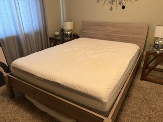 High Quality Full-Size Mattress And Bedframe – Free - Need Gone