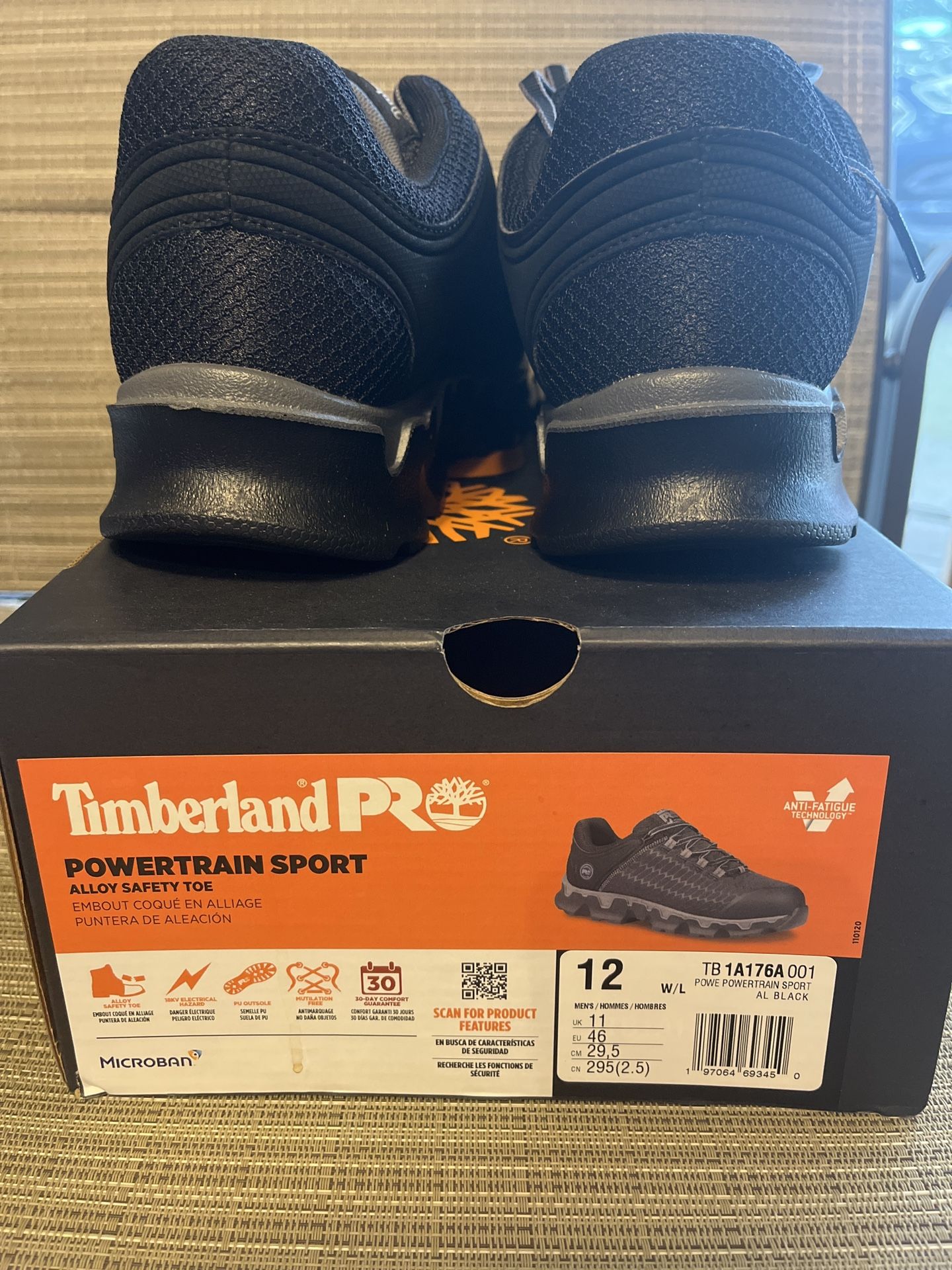 Timberland Safety Toe Shoes Size 12 Men’s