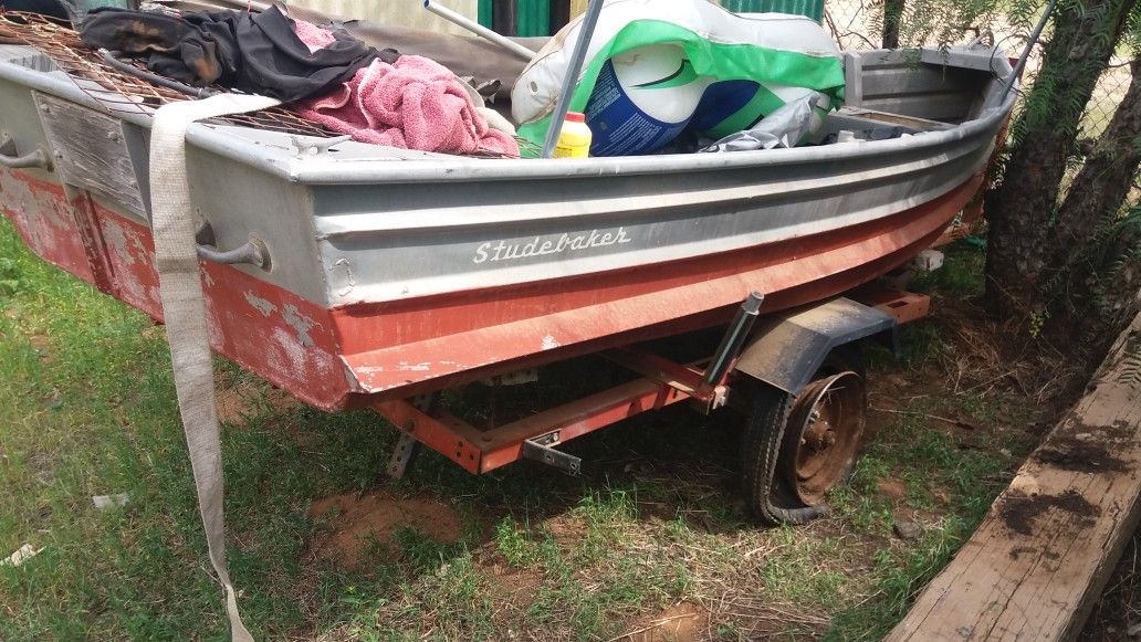 Studebaker 1950's aluminum boat
