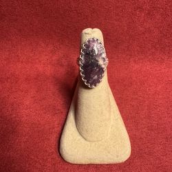 Lepidolite Ring