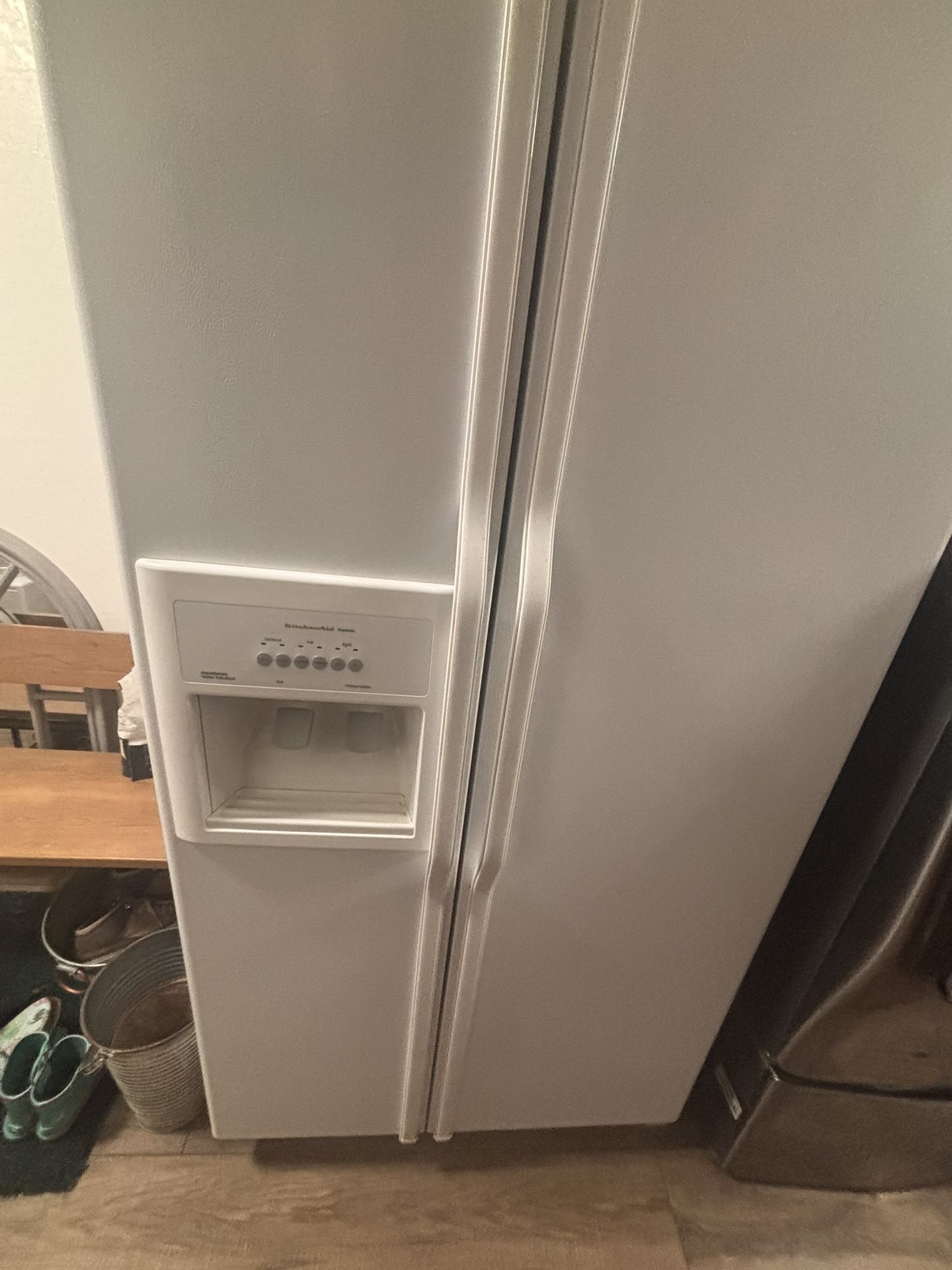 White Fridge And Freezer