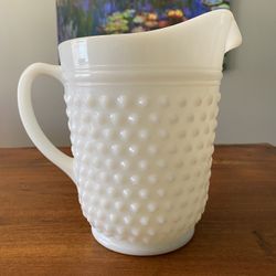 Milk Glass Pitcher