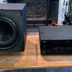Yamaha Cinema DSP & KLH Audio Systems Subwoofer
