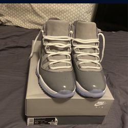 jordan 11 cool grey, brand new size 10