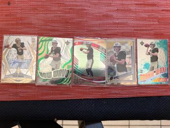 Tyler Shough Rookie Card Lot