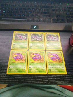 Pokemon Fossil Set Ekans And Arbok $6 Per Set $15 For All