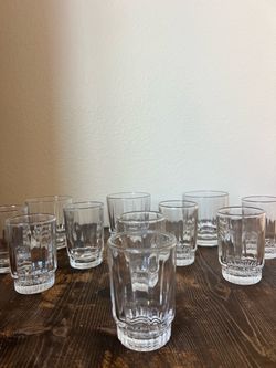 11-Piece Clear Glass Royalex set