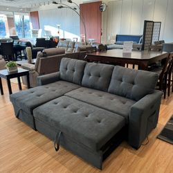 Wide Sectional Sofa Bed With Extra Storage On Sale Available In Cash Or Payment 35%OFF