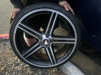 22in iroc rims with tires set of 4
