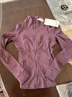 Burgundy lululemon jacket