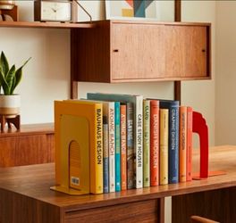 $15 for medium size or $10 for small pair vintage metal bookends