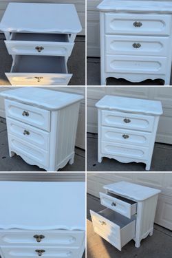 Night stand  $18 pick up only bonanza and lamb