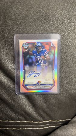 2026 Bowman Chrome Chase Jenkins 1st Bowman Auto BCPA-CJE Kansas Autograph