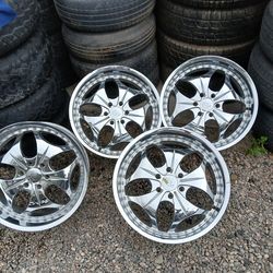 RIMS 22X10....6 LUGS FIT CHEVY SILVERADO YUKON TAHOE SUBURBAN NISSAN TITAN DENALLI NISSAN ARMADA TOYOTA TACOMA